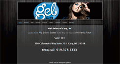 Desktop Screenshot of gelsaloninc.com